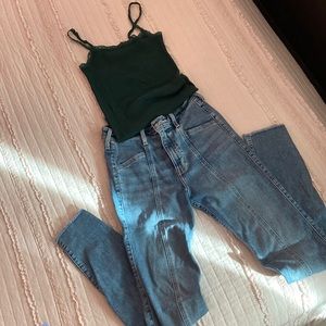 High Waist Hollister Jeans